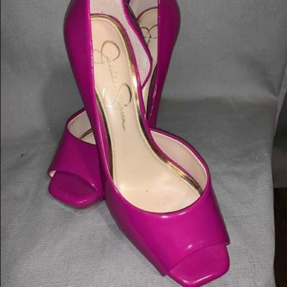 Jessica Simpson Peep Toe high heels